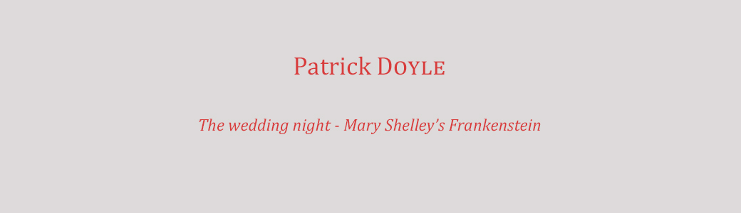 The Wedding Night – Patrick DOYLE